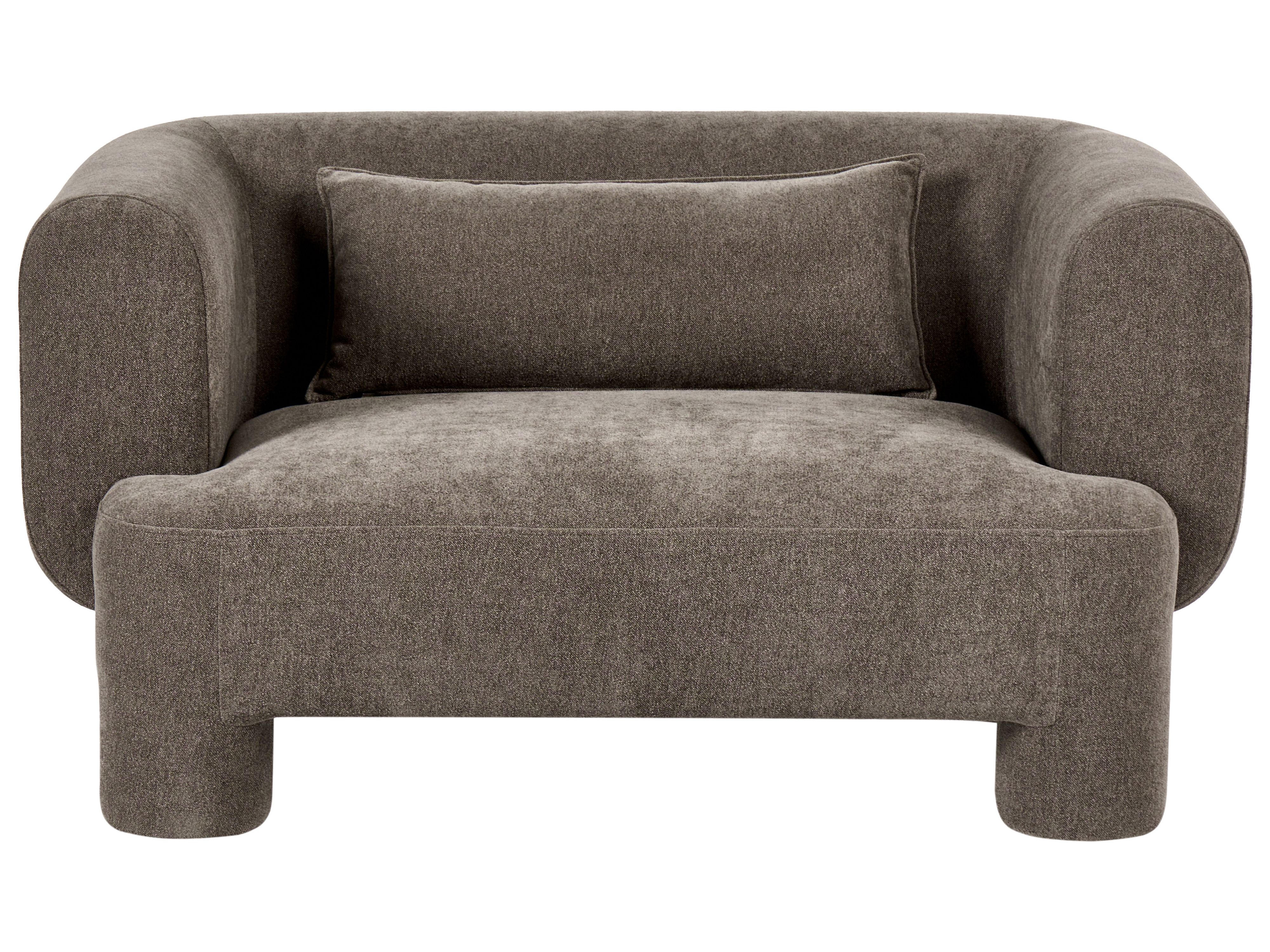 Sofa 2 Seater HOGBO Fabric Brown