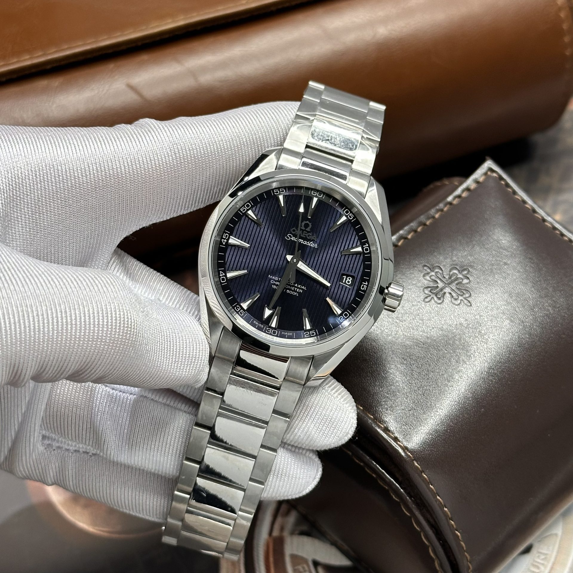 Omega Seamaster Replica Watches Blue Dial VS Factory 41mm - Top club