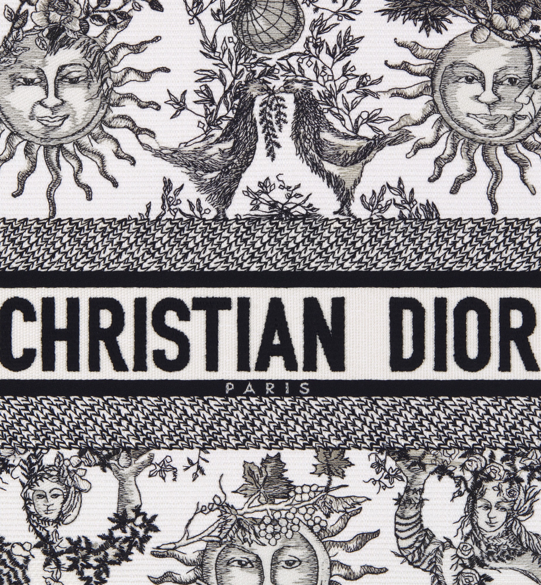 Christian Dior Large Dior Book Tote Bag White And Black For Women M1286ZECQ_M911 – 42 Cm/ 16.5 Inches1:1High-quality replica