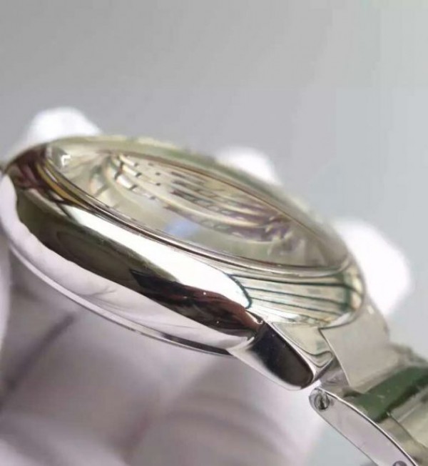 Replica Cartier Ballon Bleu Tourbillon 46MM White Dial SS Bracelet - Top club