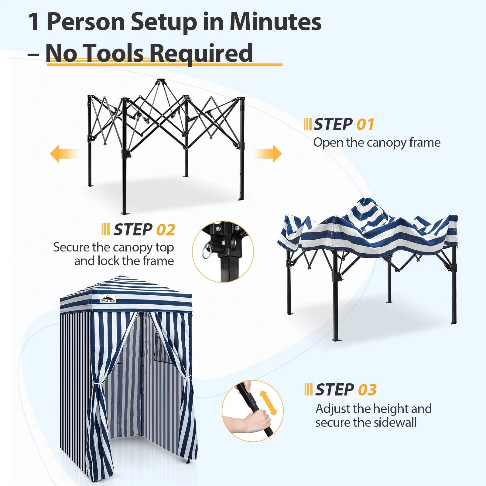 EAGLE PEAK Ultra Compact 4 ft x 4 ft Pop-Up Changing Room Canopy - Flex - Image 28 EAGLE PEAK Ultra Compact 4 ft x 4 ft Pop-Up Changing Room Canopy - Flex - Image 28