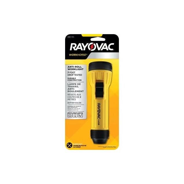 Rayovac Workhorse 155 Lm. 2D LED Flashlight