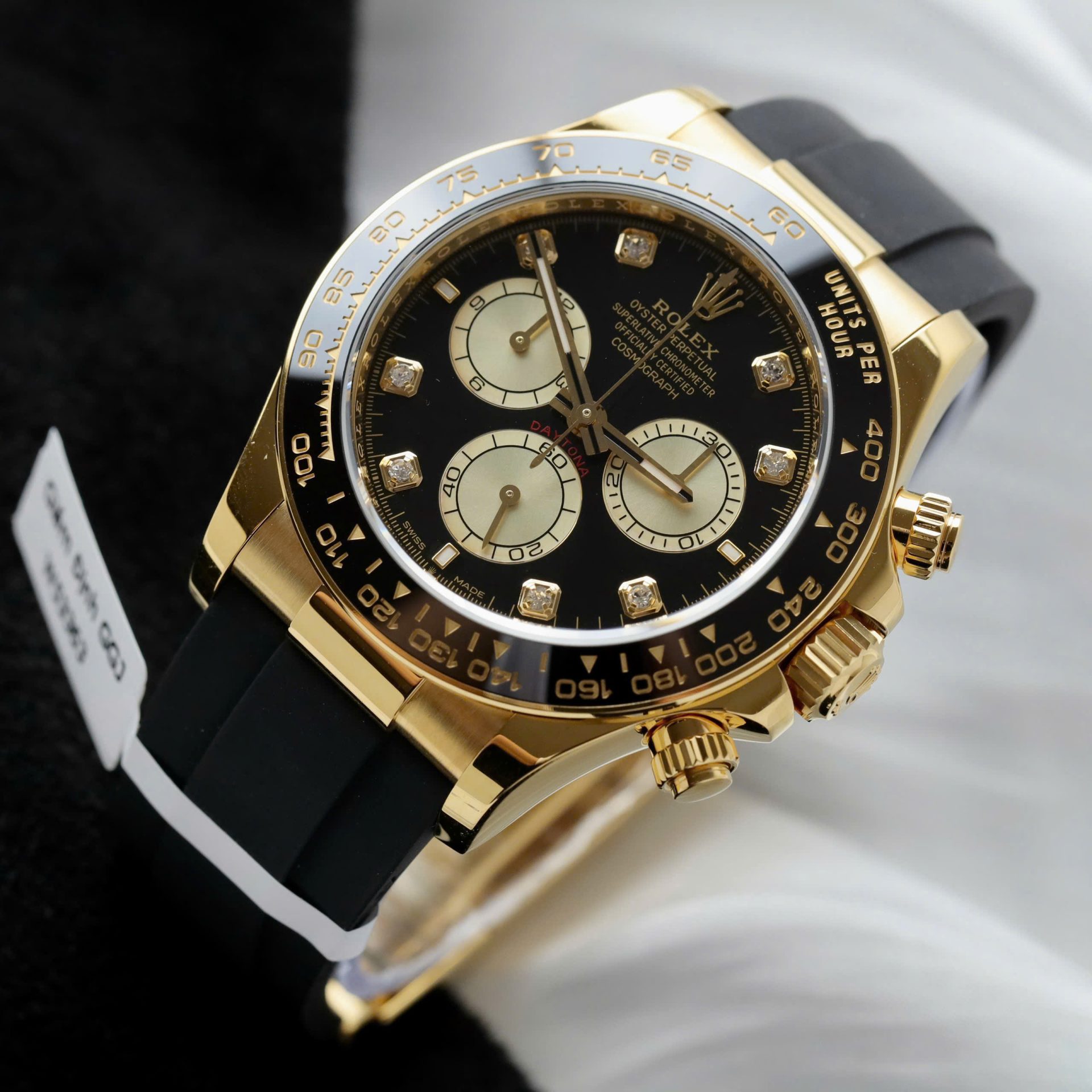 Rolex Daytona Replica Watch Custom 18K Gold Wrapped Movement Calibre 4131 40mm - Top club