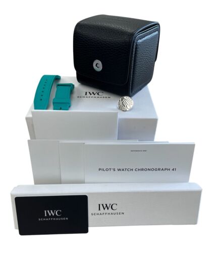 IWC Pilot Chronograph AMG MERCEDES Petronas IW388108 41mm Titanium B+P(1:1 replica) - Elite Watch Atelier