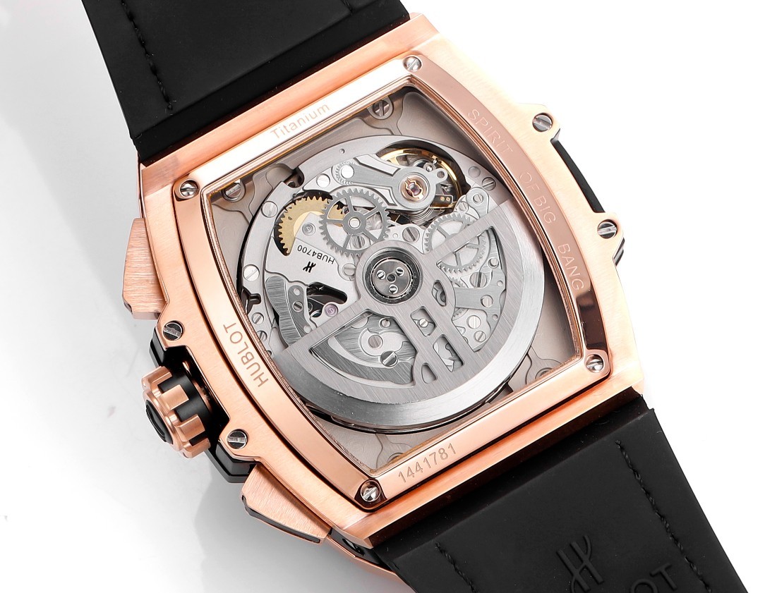 Hublot SPIRIT OF BIG BANG Chronograph, 45 mm Textured rubber strap(1:1 replica) - Top club