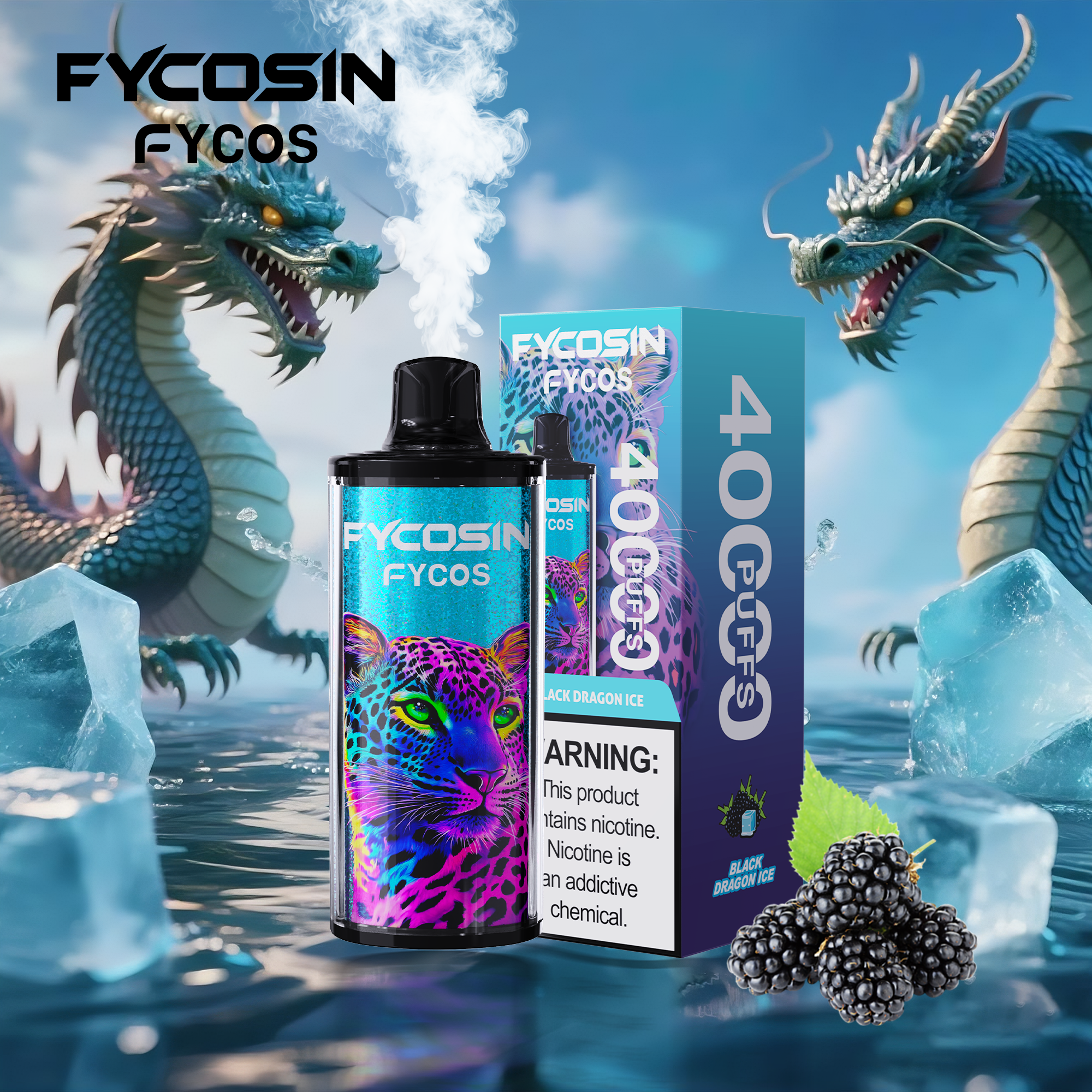 FYCOSIN 40000 Puffs Rechargeable Disposable Vape