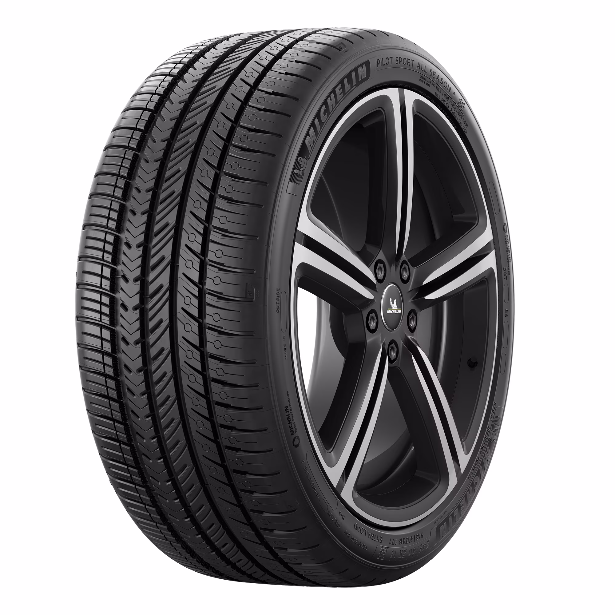 Michelin Pilot Sport All Season 4 UHP All Season 245/40ZR20 99Y XL Passenger Tire