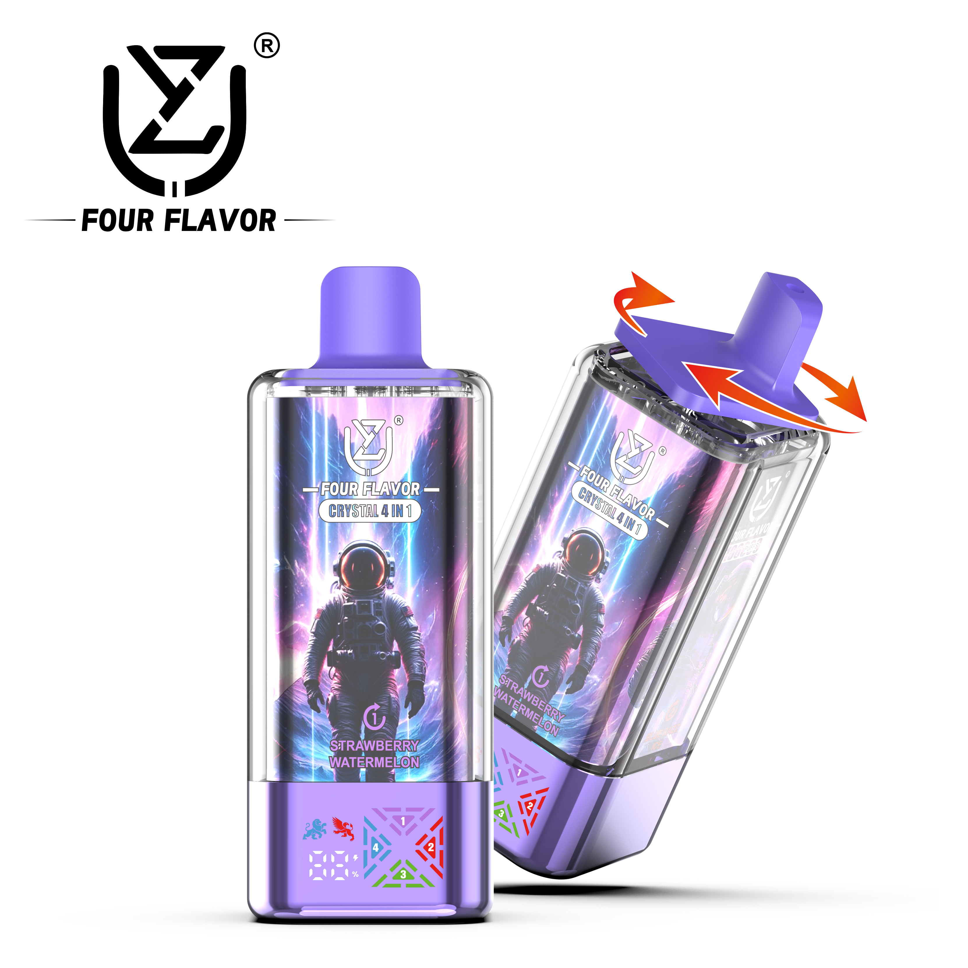 UZY CRYSTAL 4-in-1 100000 Puffs Disposable Vape