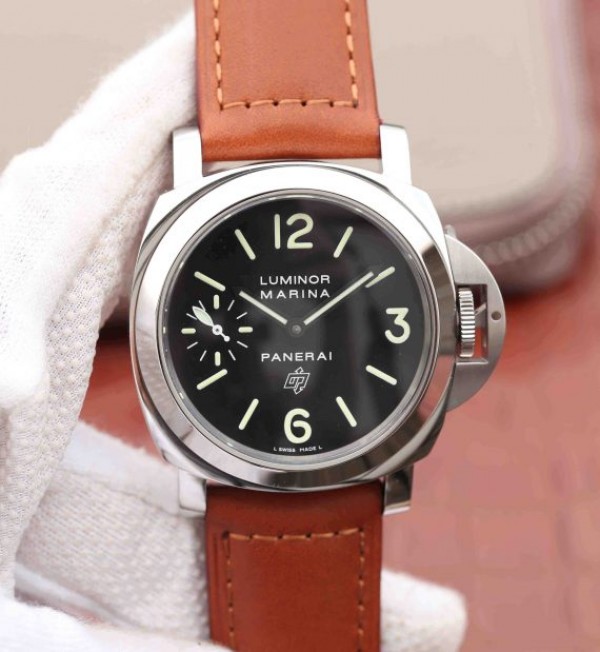 Replica Panerai XF PAM005 Brown Leather Strap A6497 - Top club