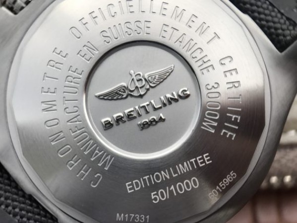 Replica Breitling Avenger II Seawolf PVD GF Yellow Dial Black Nylon Strap A2824 - Top club