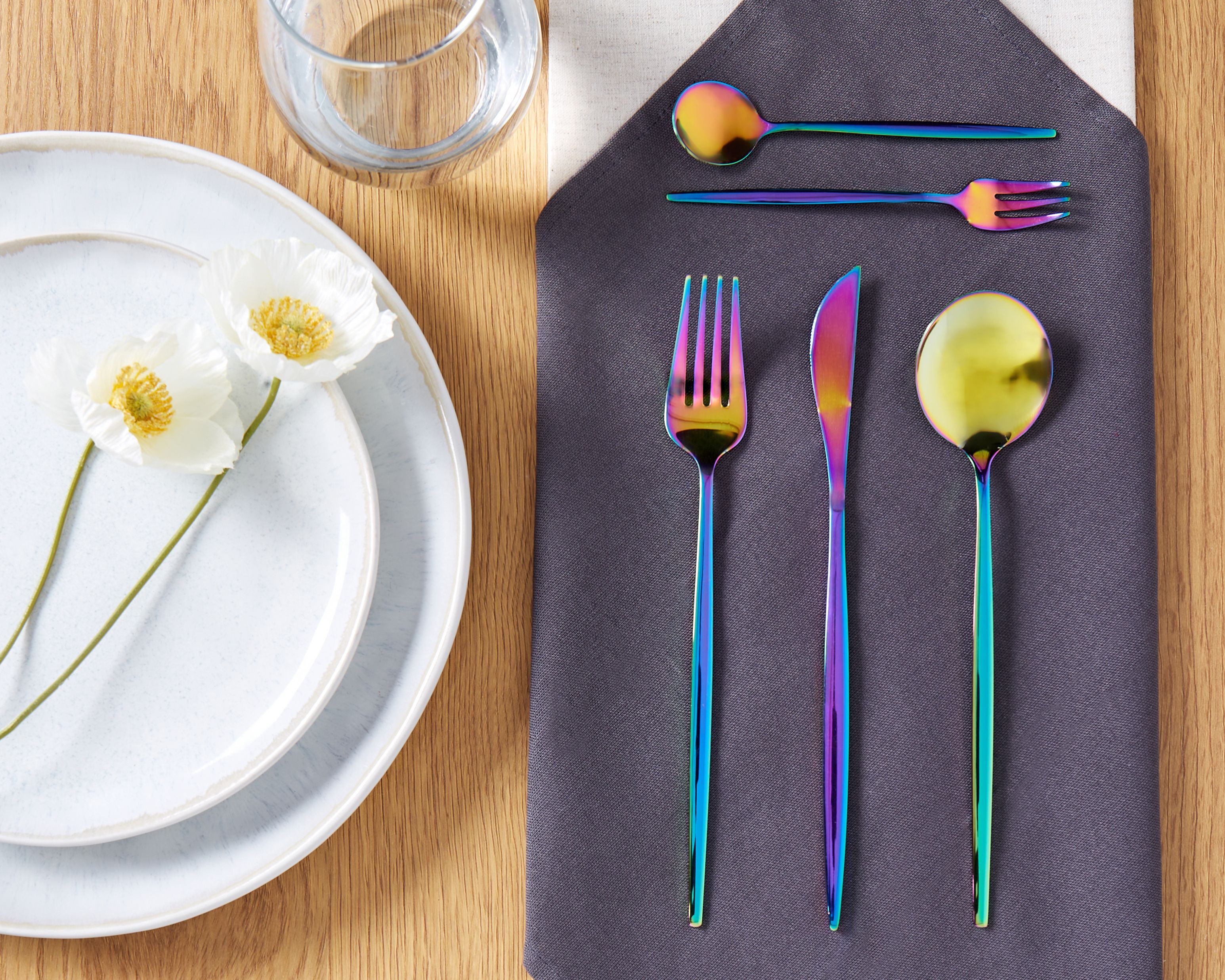 30 Piece Cutlery Set RIGATONI Multicolour