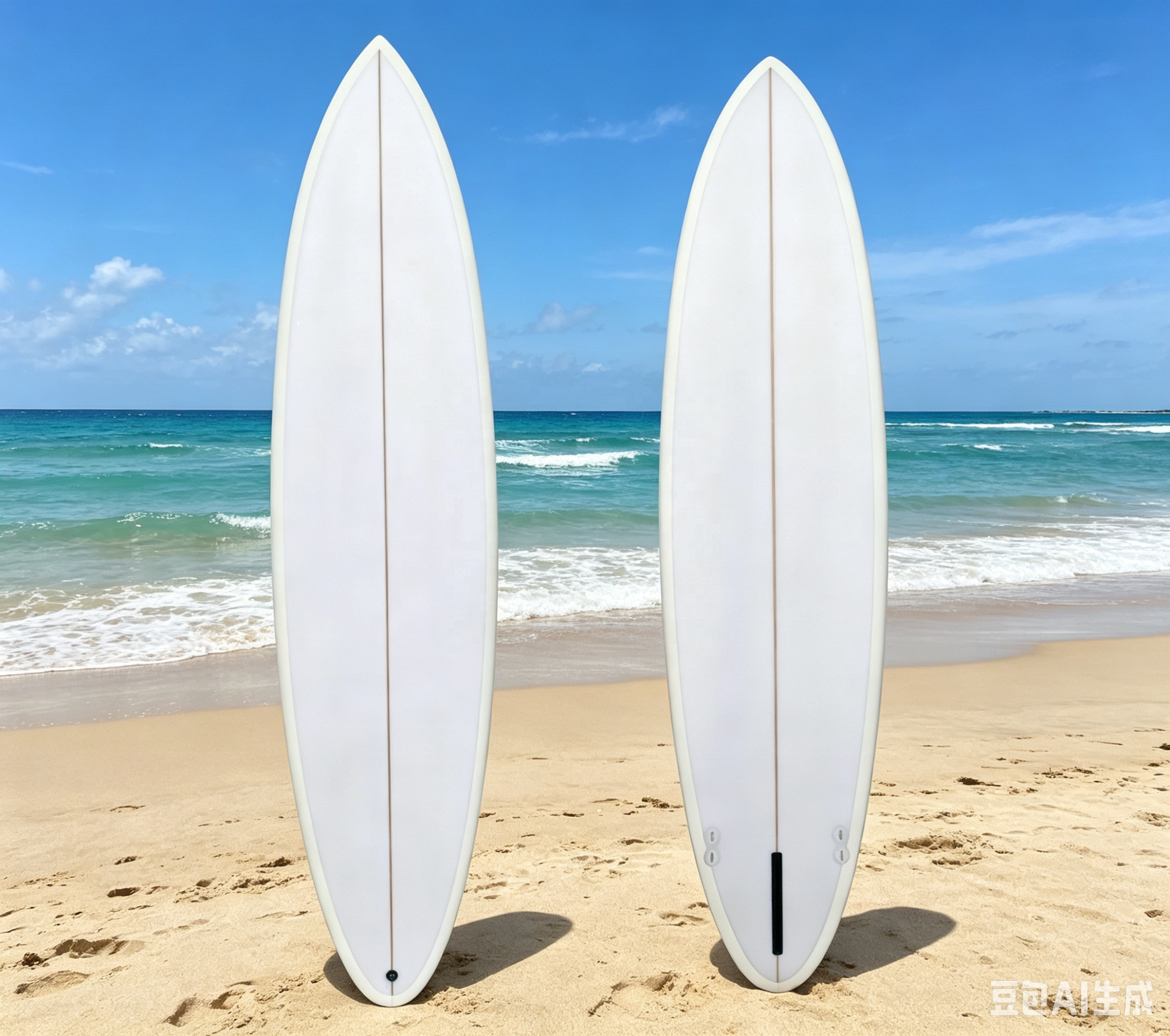 Newly PAINTED Surf Type SURFBOARD School Surfboards/Wooden Long Board Surfboards Fiberglass Surfboard