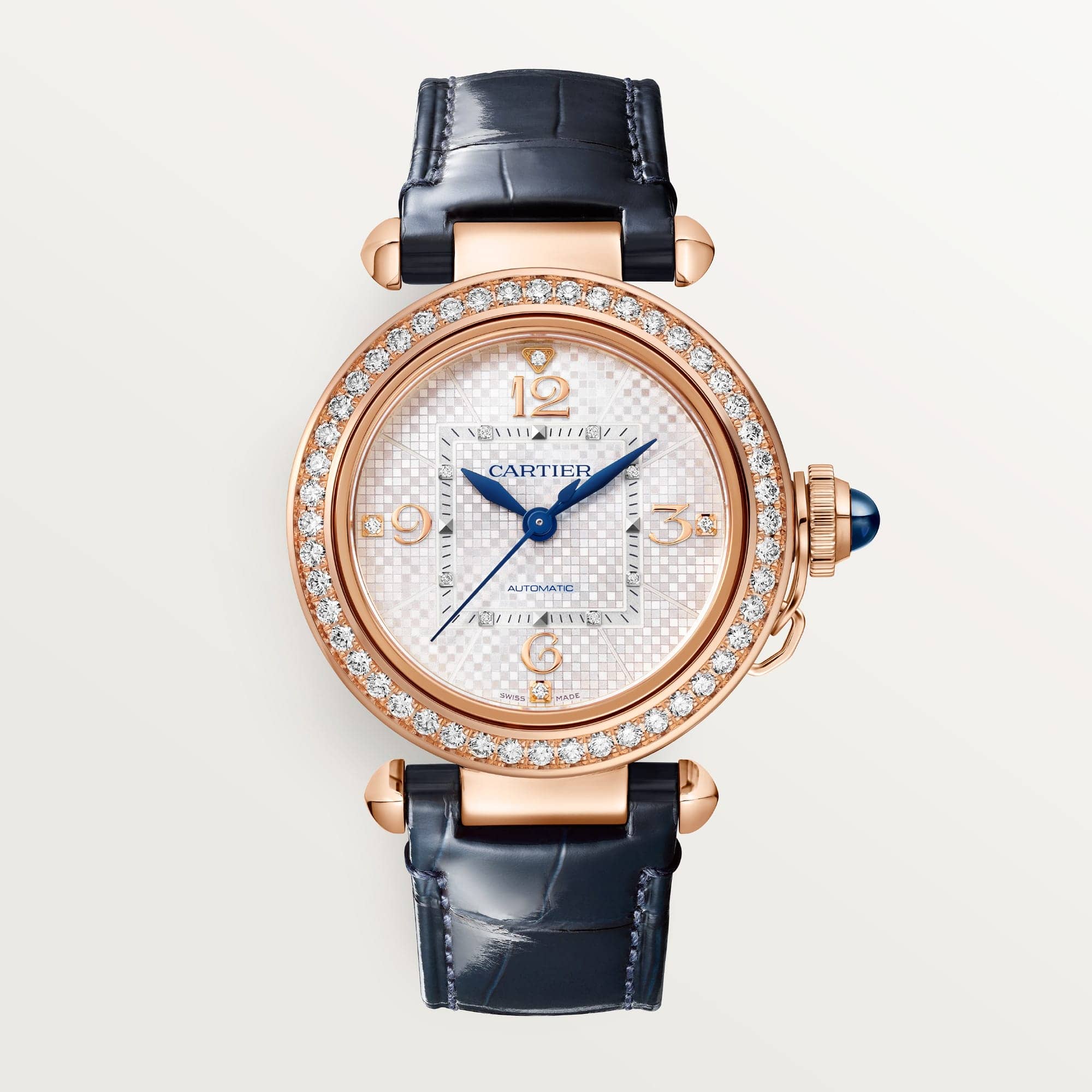 Pasha de fake cartier watch 35 mm mechanical movement with automatic winding caliber 1847 MC(1:1 replica) - Top club
