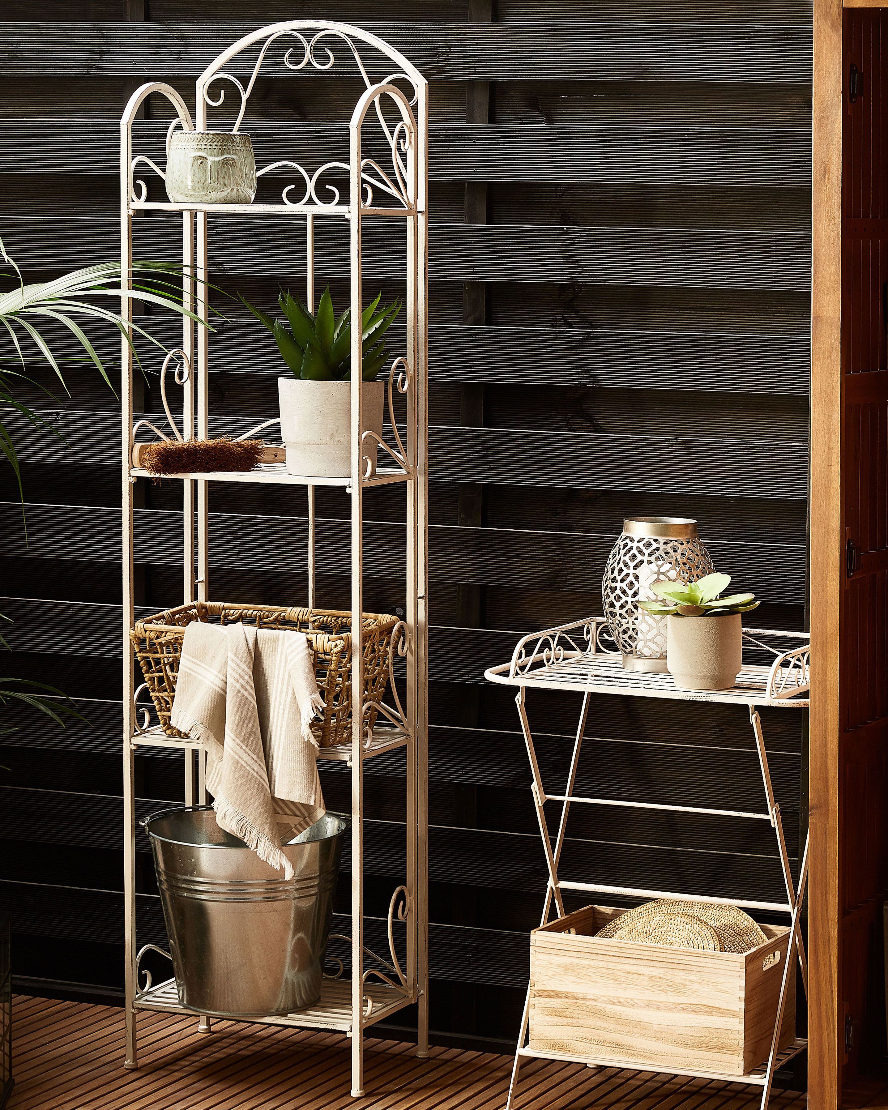 Shelving Unit VALDIVIA Metal 40 cm 27 cm White
