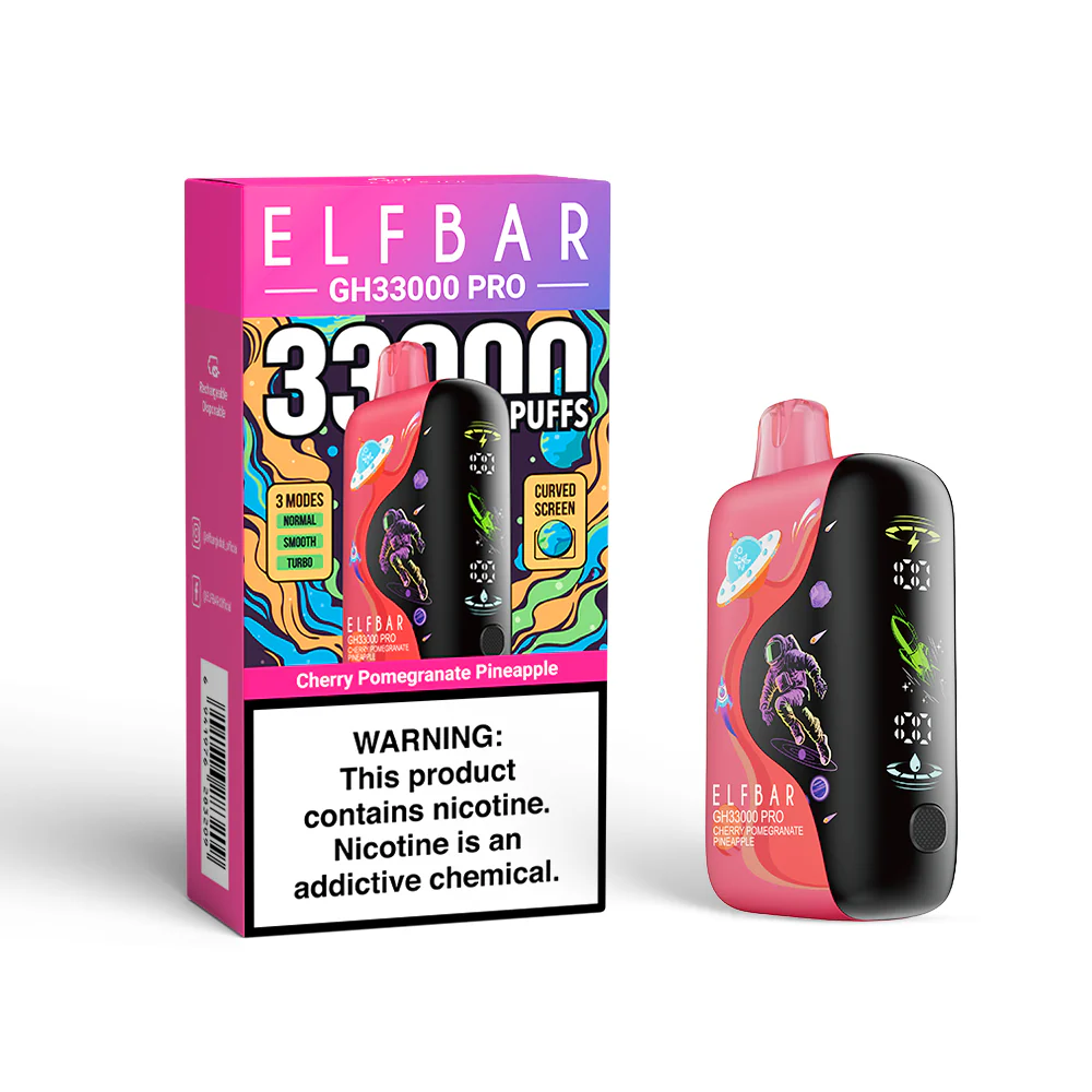 ELFBAR GH33000 PRO ładowalny jednorazowy e-papieros (wszystkie smaki)