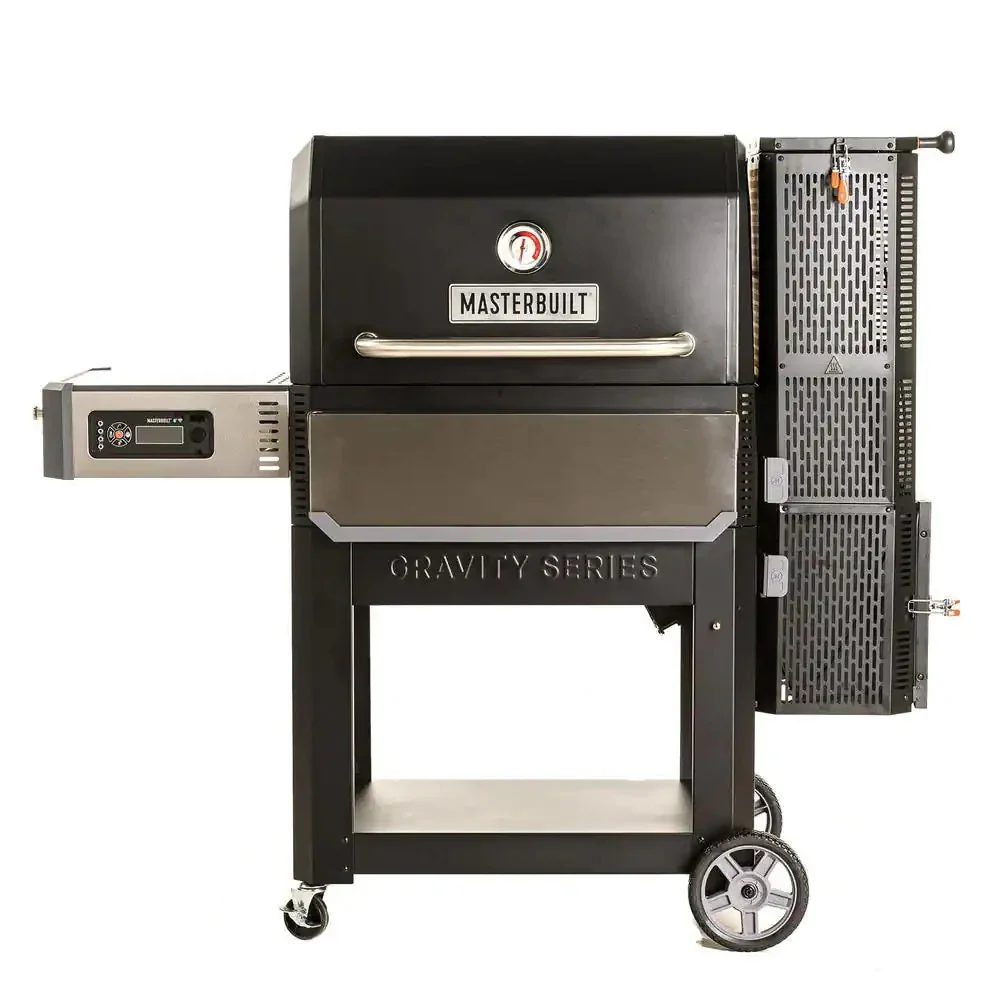 Masterbuilt 1050 Digital Charcoal Grill And Smoker Combo - Black