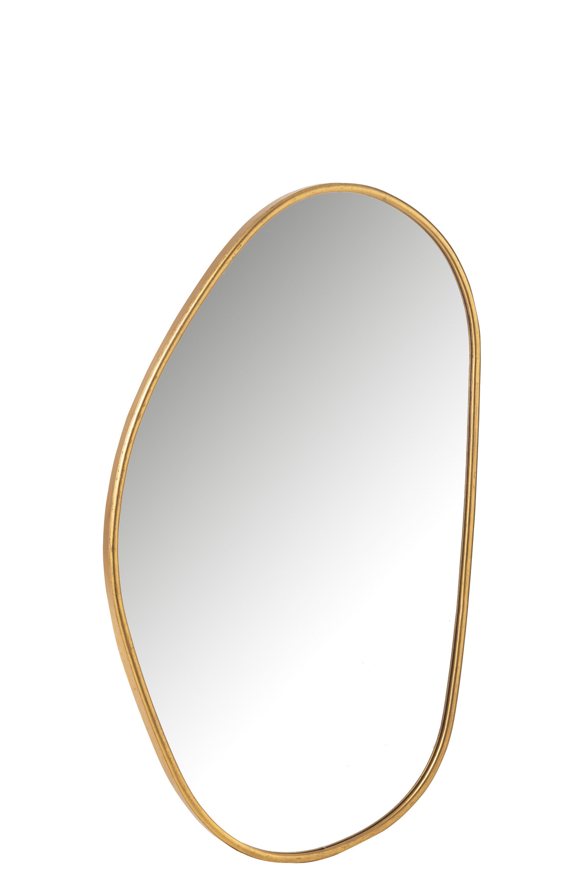 J-Line spiegel Abstract - glas - goud - large - 45 x 80 cm
