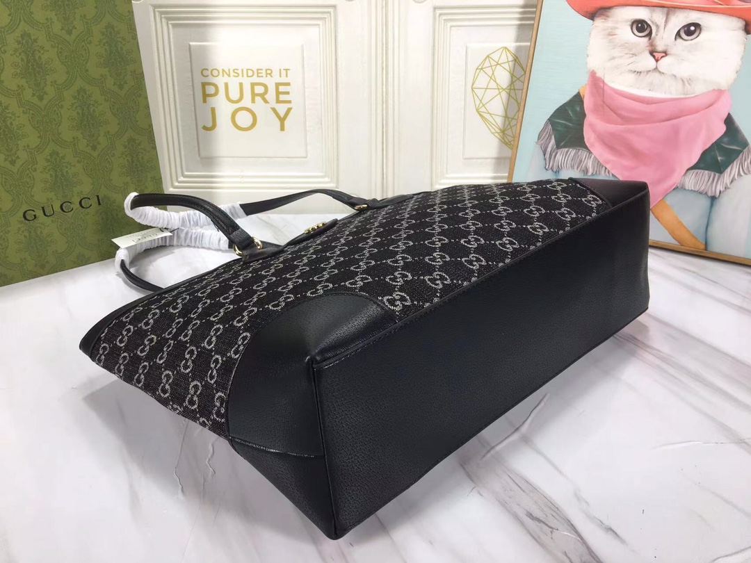 Replica Gucci Ophidia Medium Tote With Web- Black1:1High-quality replica