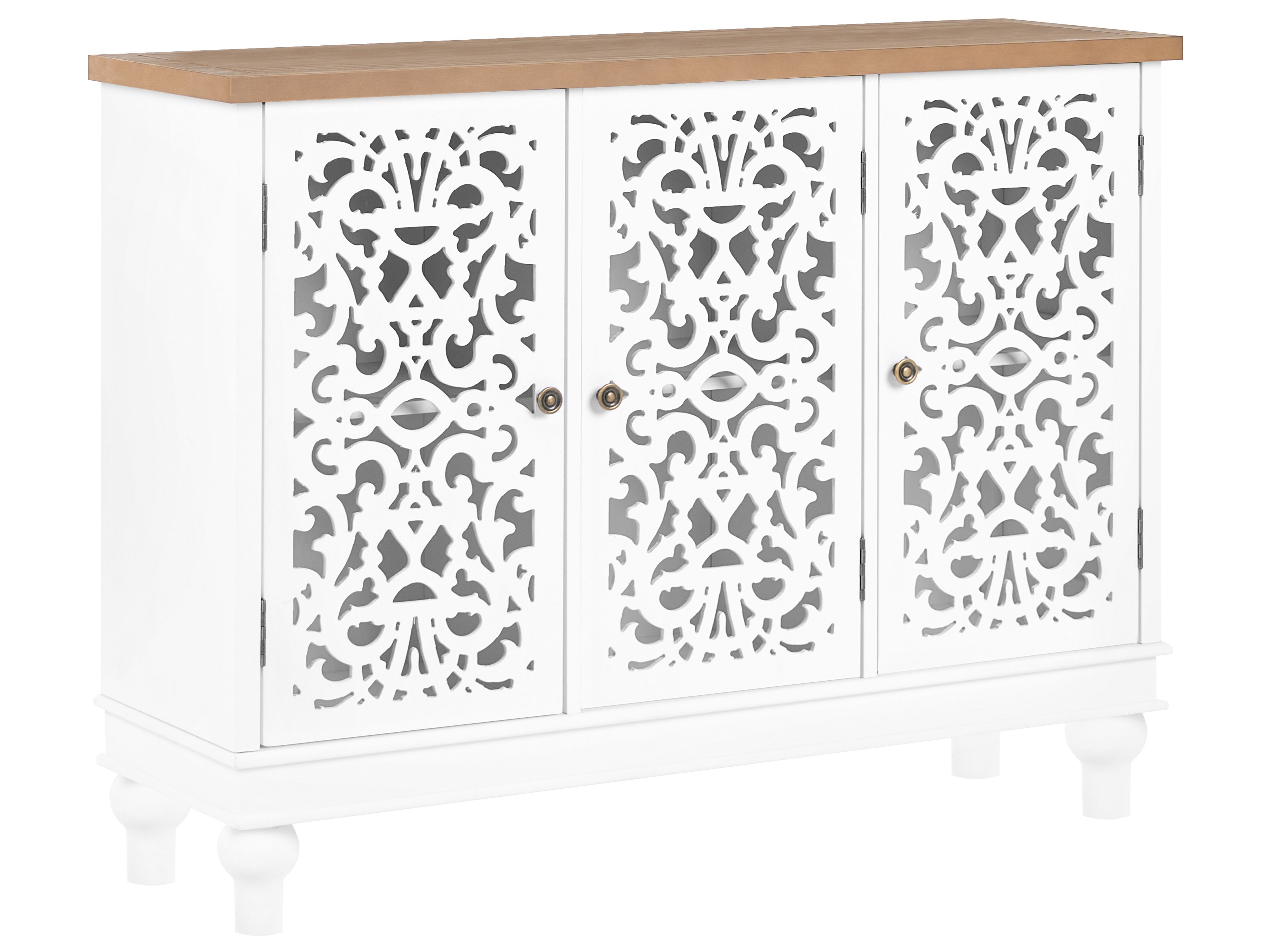 3 Door Sideboard KATHERINE White