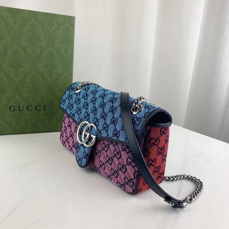 Replica Gucci Gg Marmont Multicolour Small Shoulder Bag 4434971:1High-quality replica