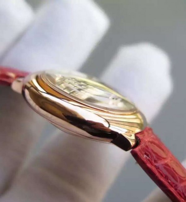 Replica Cartier Ballon Bleu Ladies 28mm RG White Dial Ronda Quartz - Elite Watch Atelier