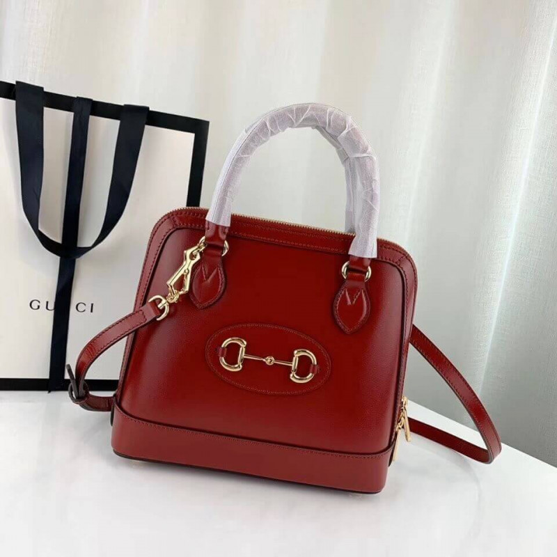 Replica Gucci 1955 Horsebit Leather Small Top Handle Bag 6212201:1High-quality replica