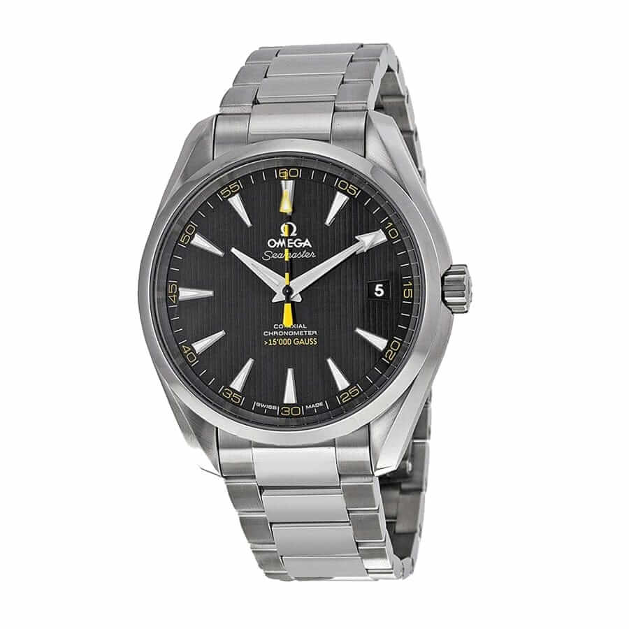 Omega Aqua Black Replica - Elite Watch Atelier