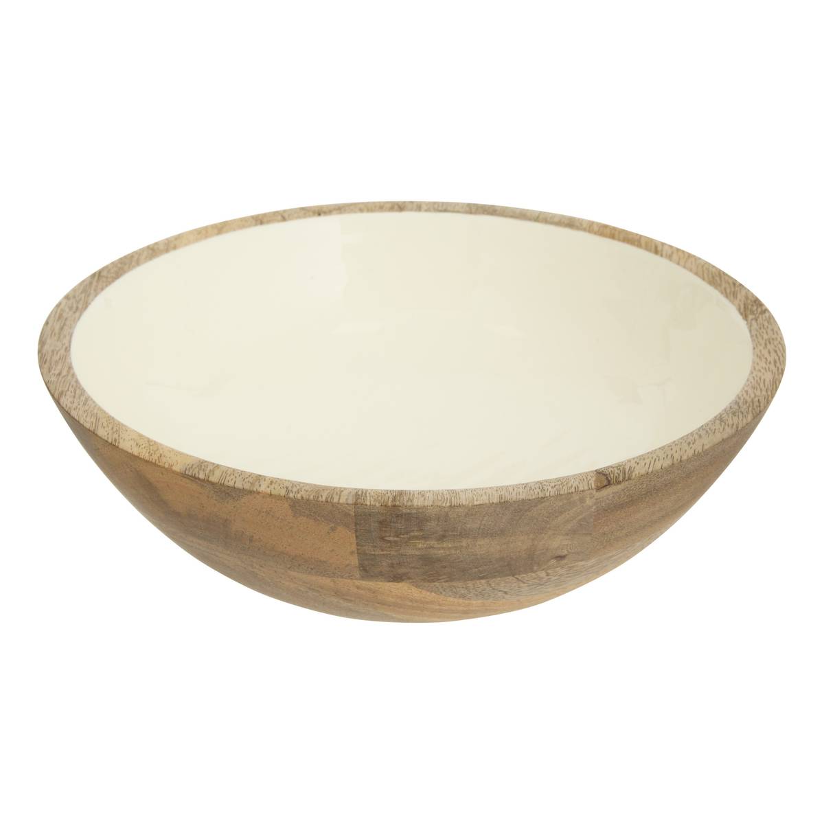 Serving bowl"Inaya" Mango wood, D.25 cm