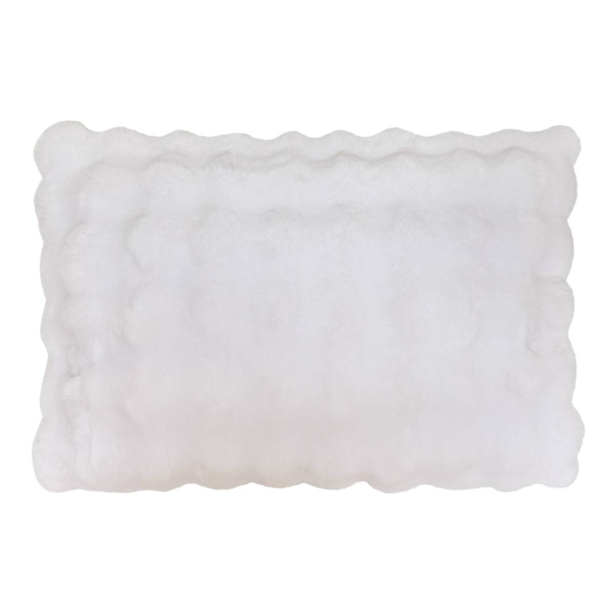 Cushion "Zephy" White, 50x80 cm