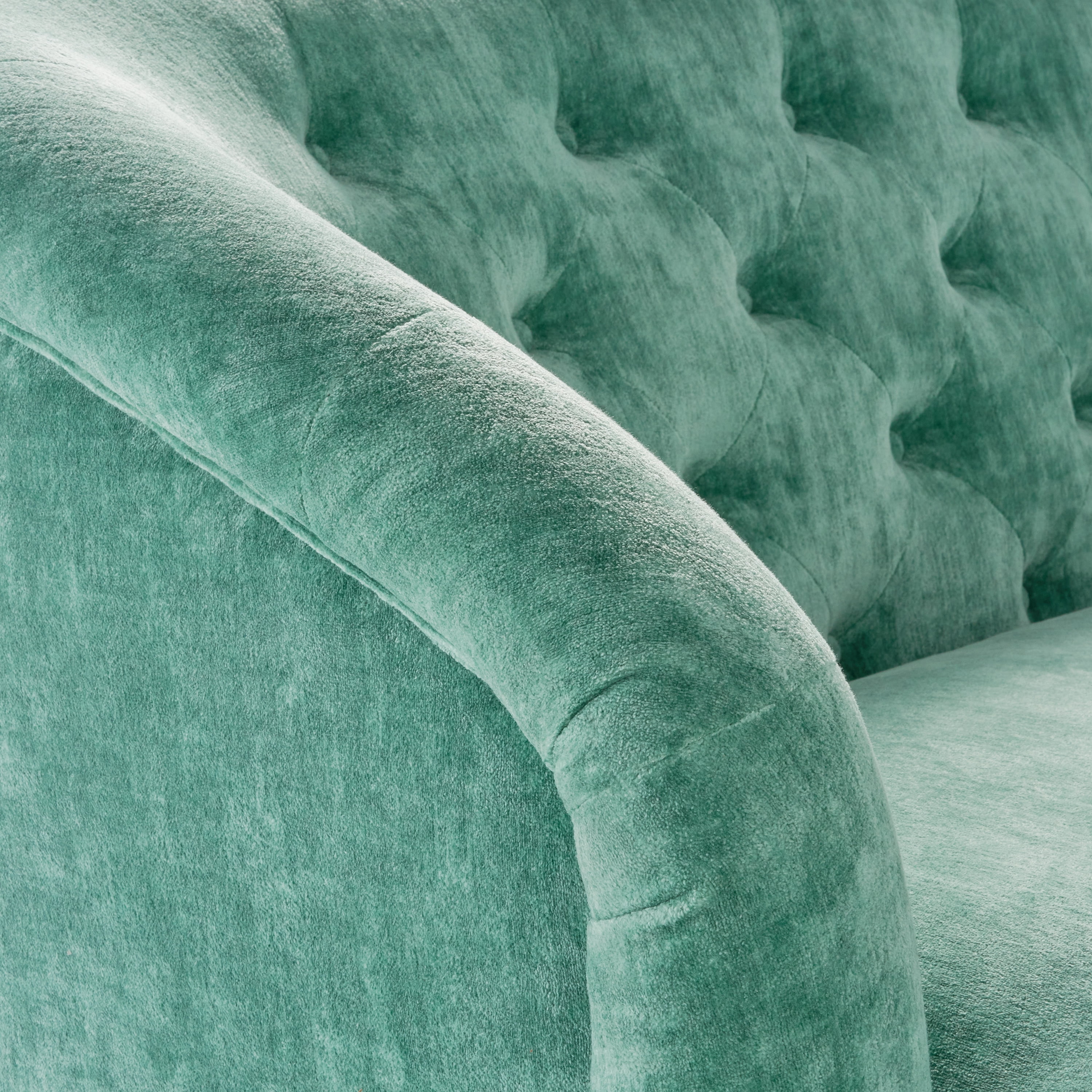 The Pioneer Woman Laurel Tufted Sofa, Cream Velvet, 79.53 in - Image 19