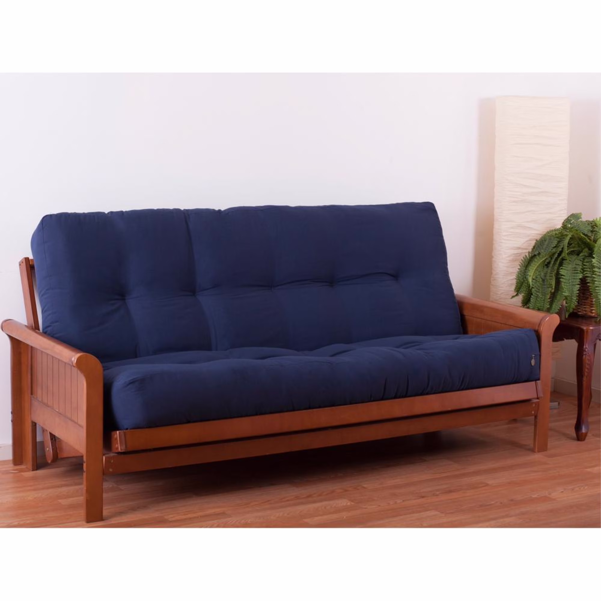 Blazing Needles Renewal 10-inch Twill Full-size Futon Mattress - Sage - Sage - Image 3