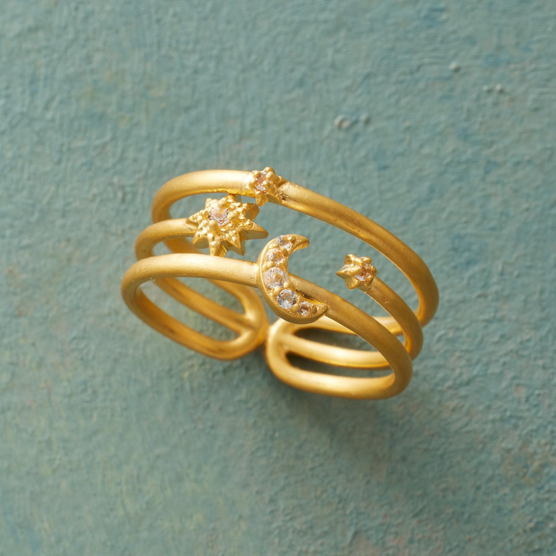 Twinkling Orbit Ring - Sundance Clothing