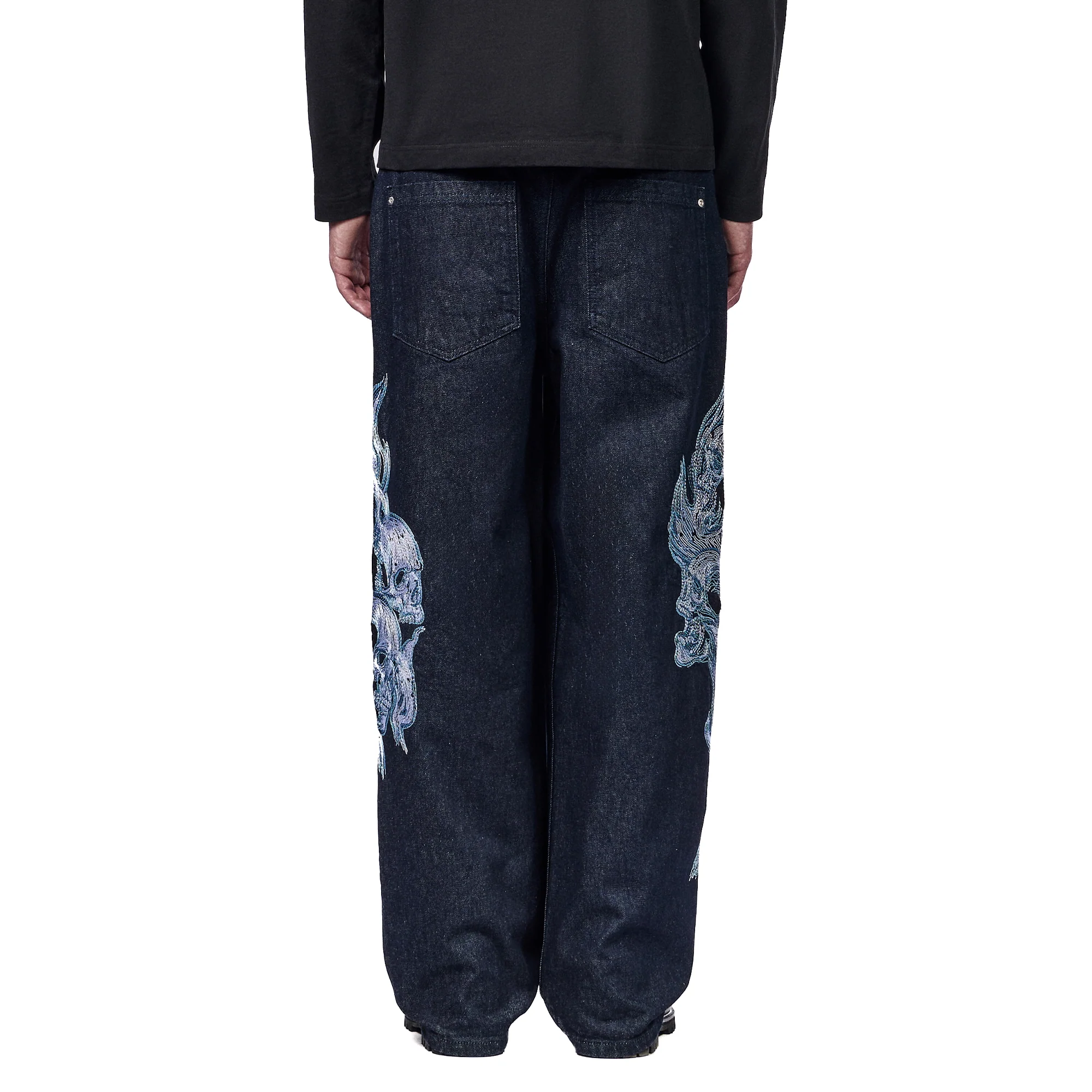 "hellboy" indigo raw Denim 01