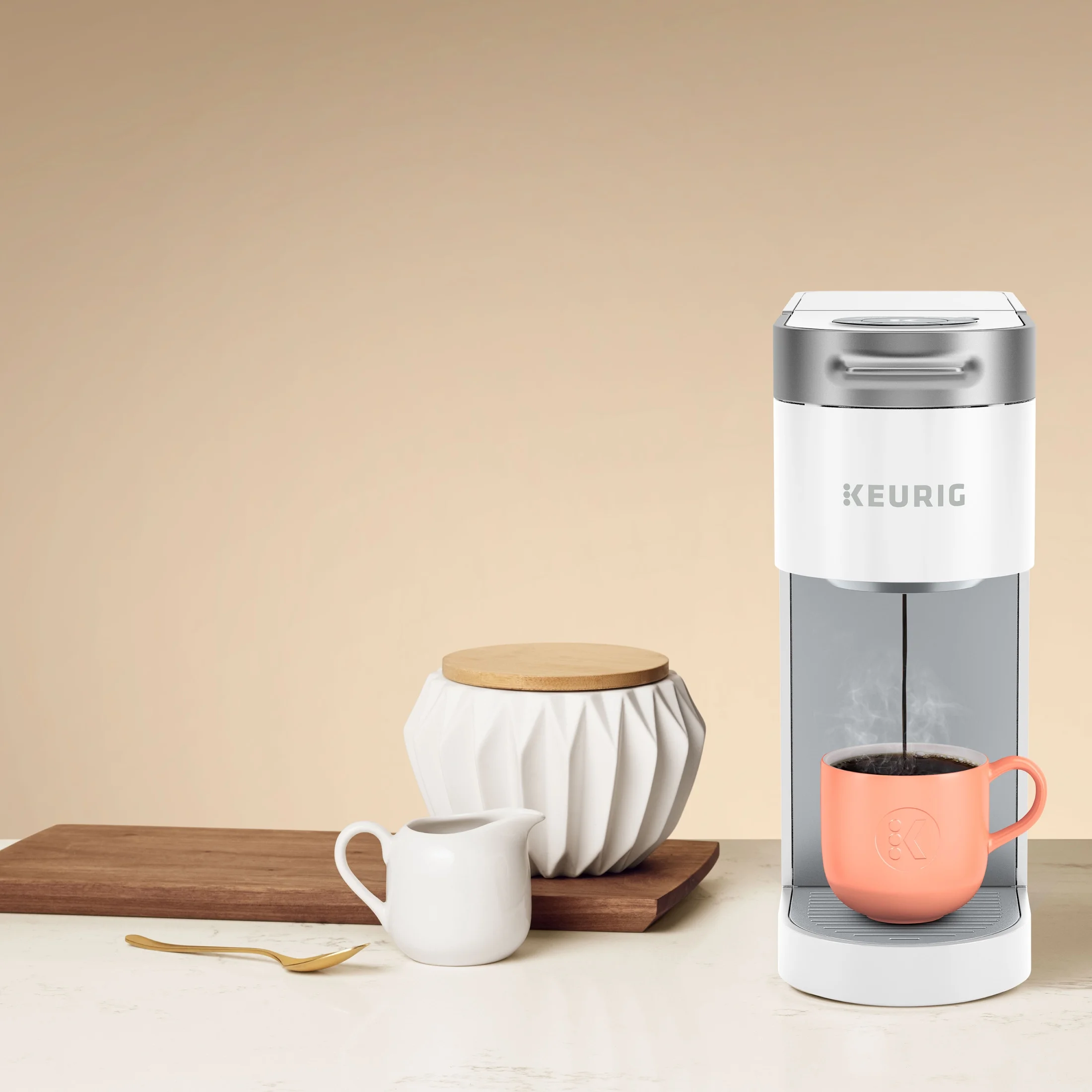 Keurig K-Slim Black Single-Serve K-Cup Pod Coffee Maker - Image 45