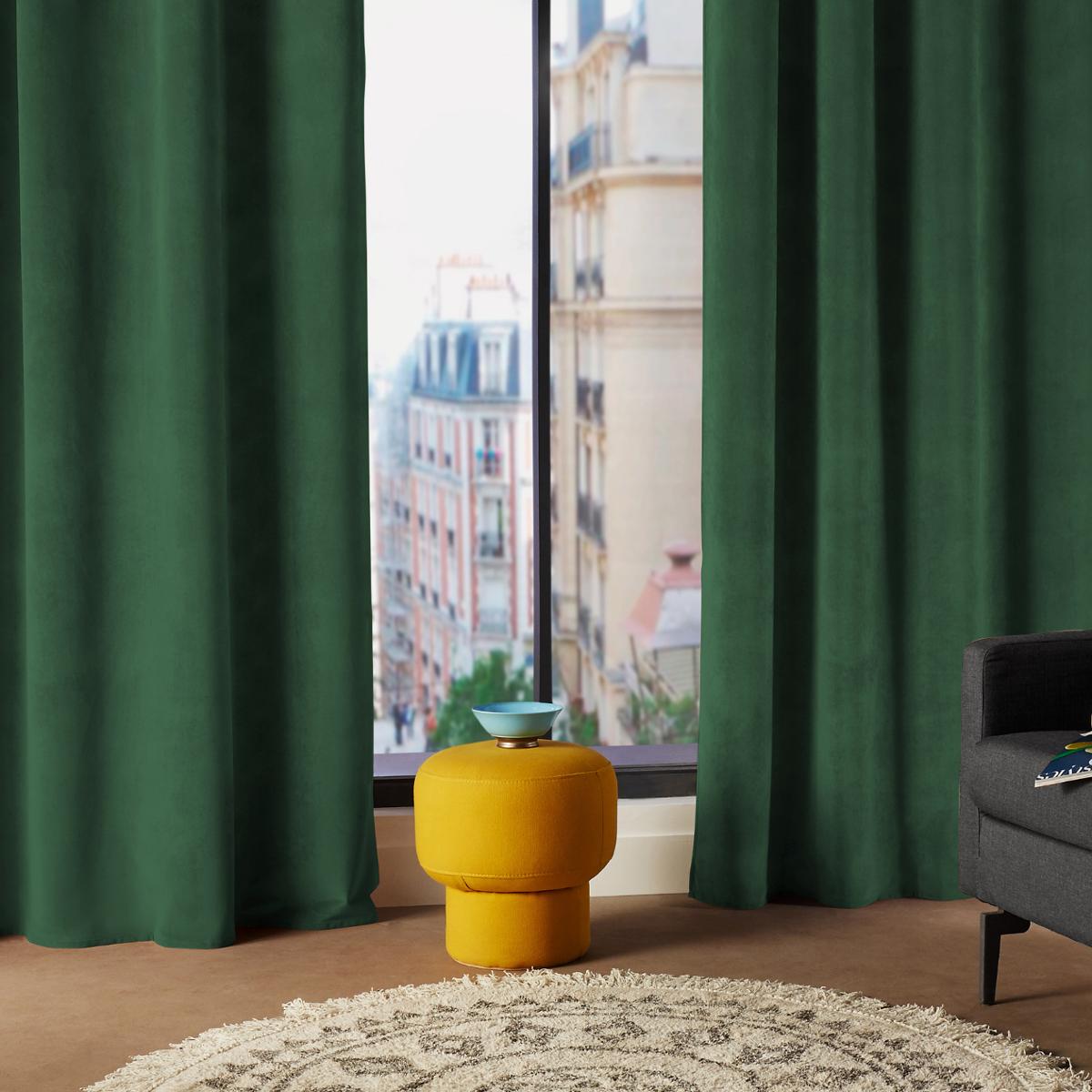 Curtain "Lilou" Green, 140x260 cm