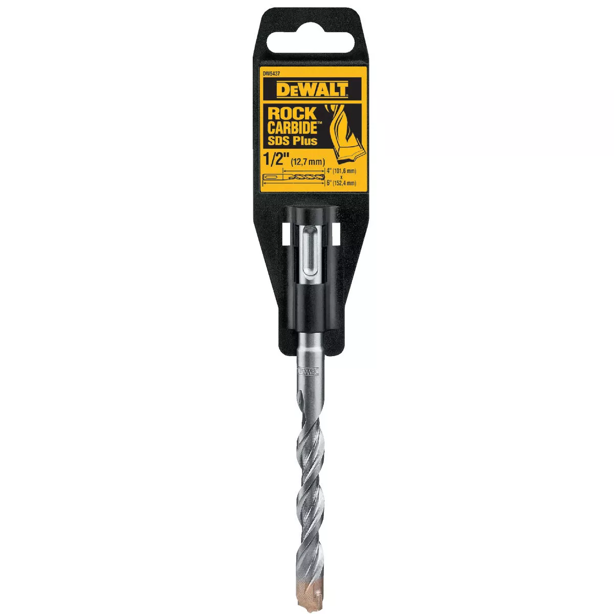 DEWALT SDS-Plus 1/2 In. x 6 In. 2-Cutter Rotary Hammer Drill Bit