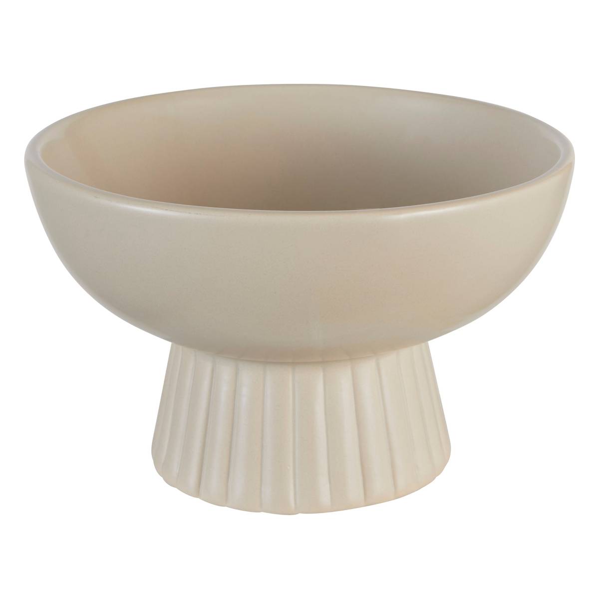 Bowl "Chaya" Ceramic, Beige, D. 22 cm