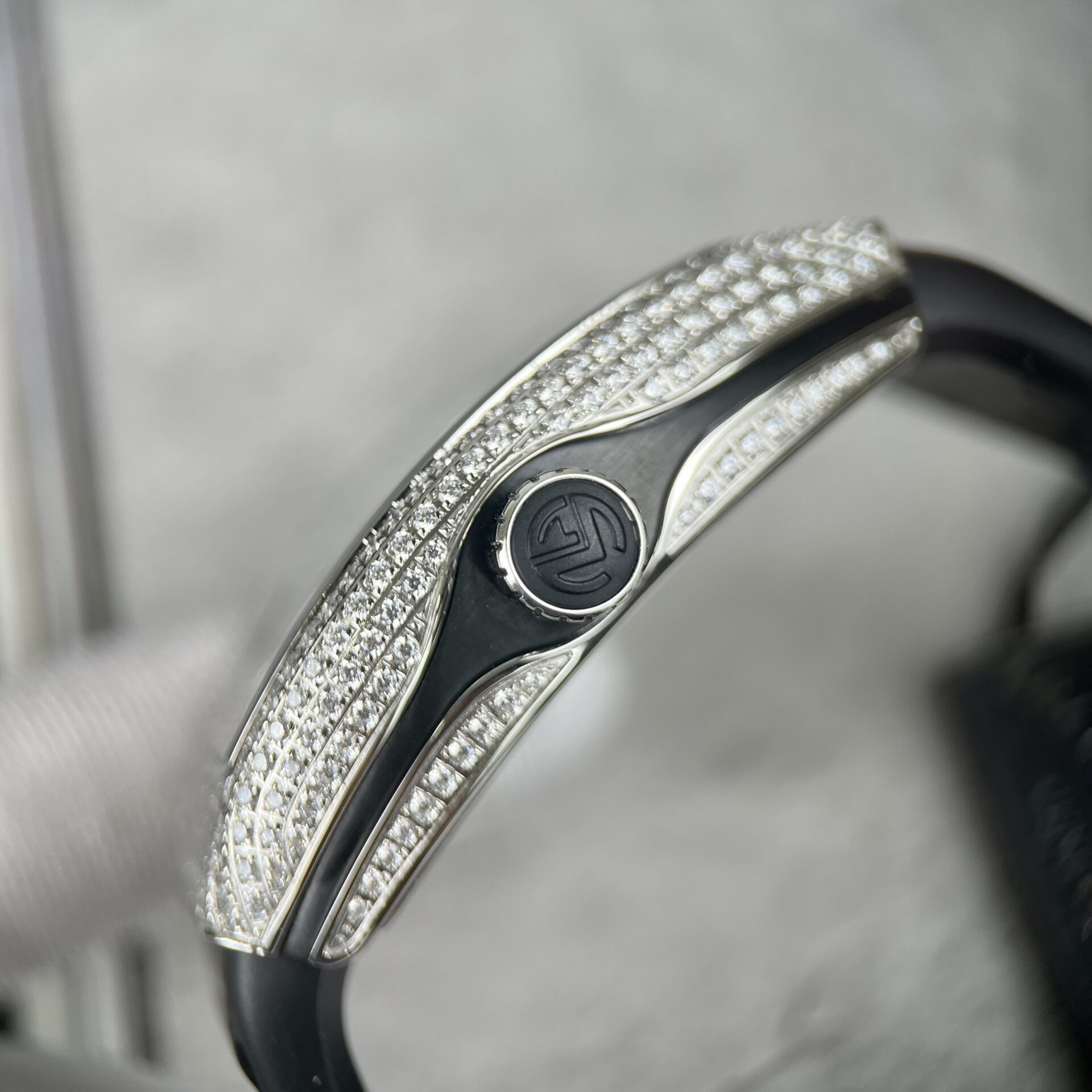 Franck Muller V45 Replica 1:1 Watch Full Diamond  ABF Factory 45mm - Top club