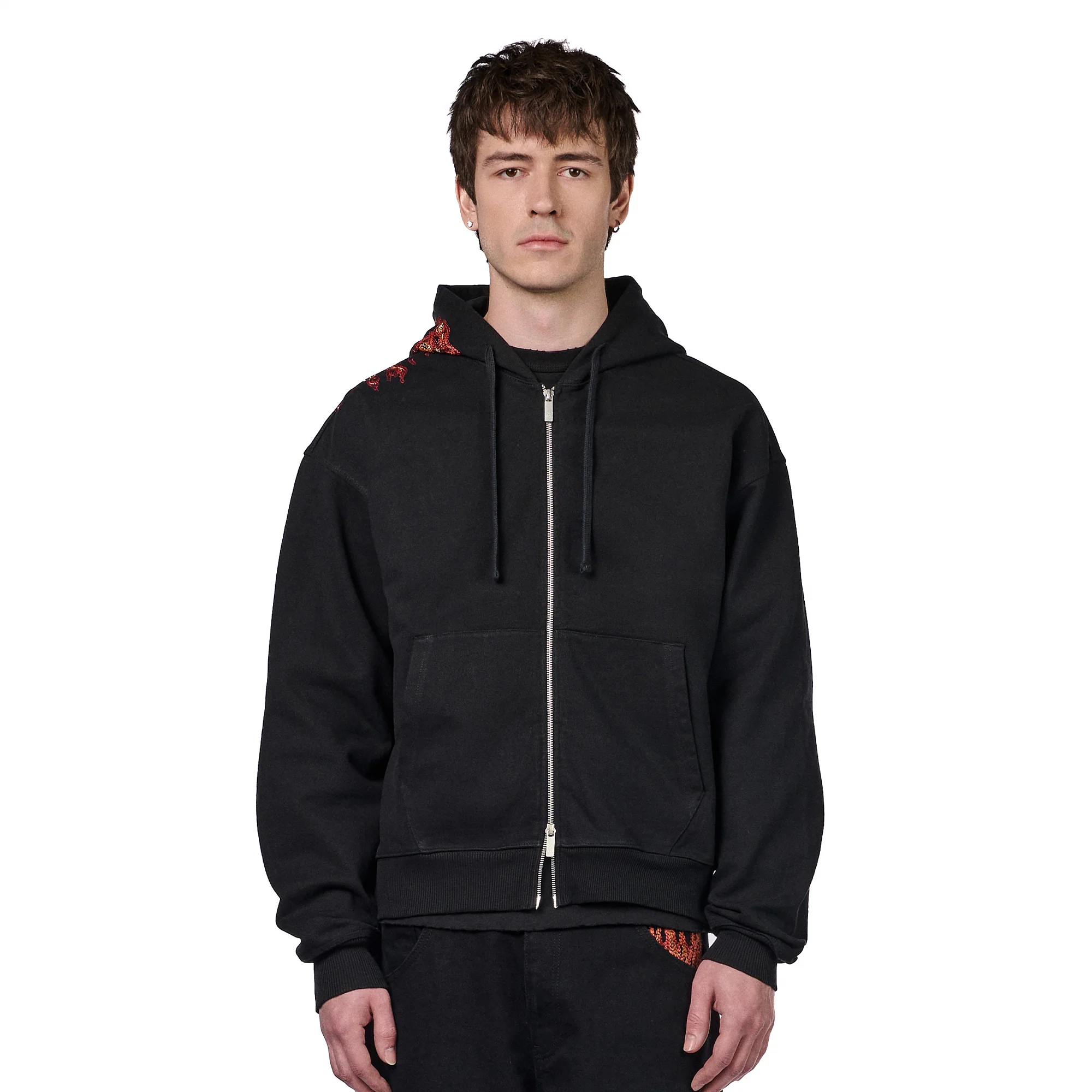 "hellboy" Zip Up black