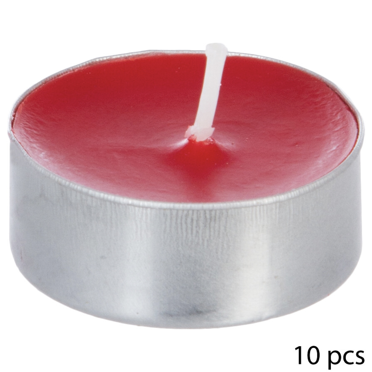 Set of 10 scented candles Red fruits, 150g