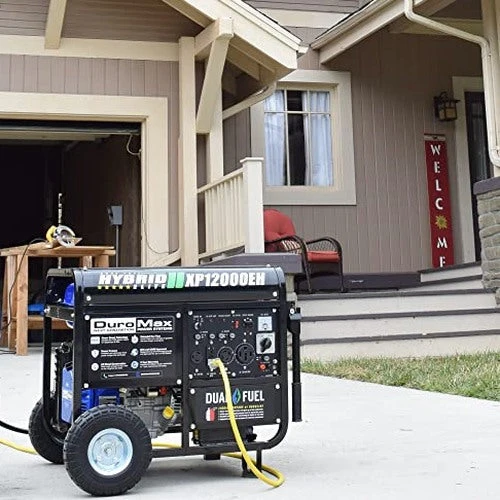 DuroMax Dual Fuel Generator 12,000W Gas/Propane, 457cc 4-Stroke Engine - XP12000EH - Image 6 DuroMax Dual Fuel Generator 12,000W Gas/Propane, 457cc 4-Stroke Engine - XP12000EH - Image 6