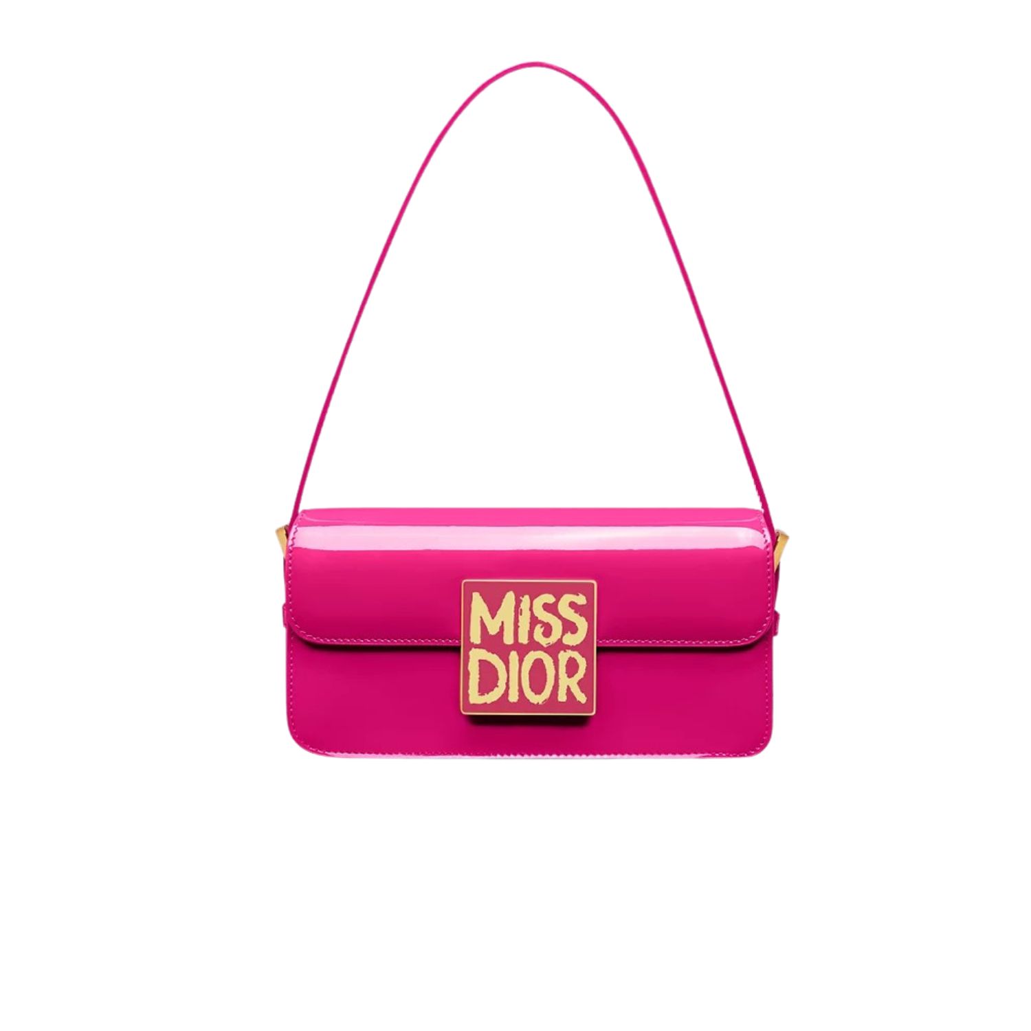 Miss Dior Flap Bag Fuchsia For Women 22cm/8.5in – M2610UWIS_M21F