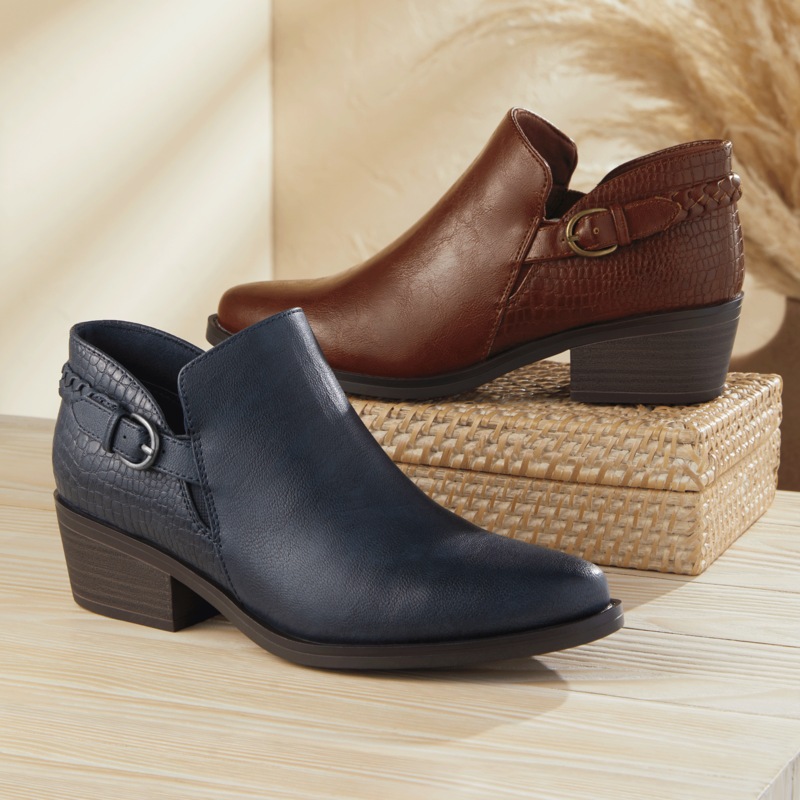 BareTraps Palmer Bootie - MIDNIGHT VELVET CATALOG