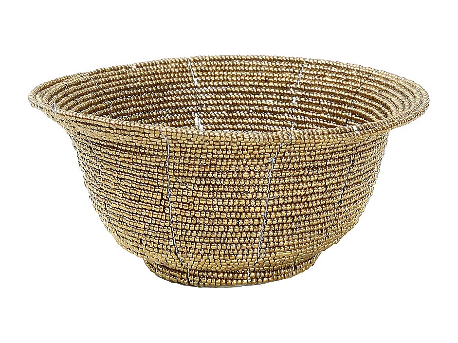 Le Bol Perlé Bas - Or - S