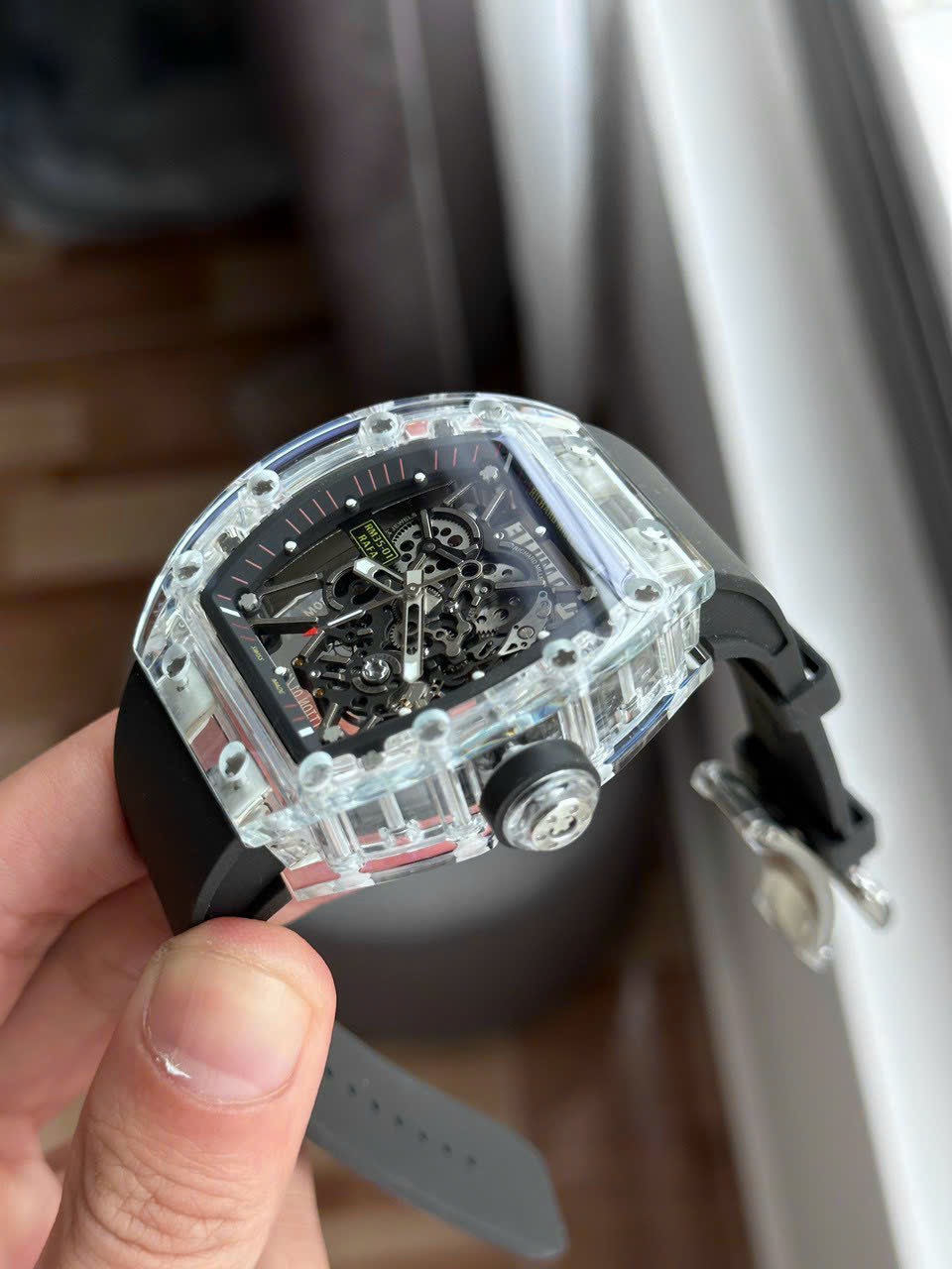 Richard Mille RM35-01 Rafa High Quality Replica Watch Rubber Strap 44mm - Top club