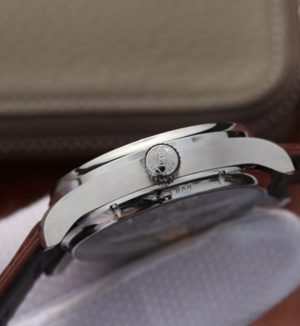 Replica IWC BM Portuguese Tourbillon Gray Dial Leather Strap - Top club