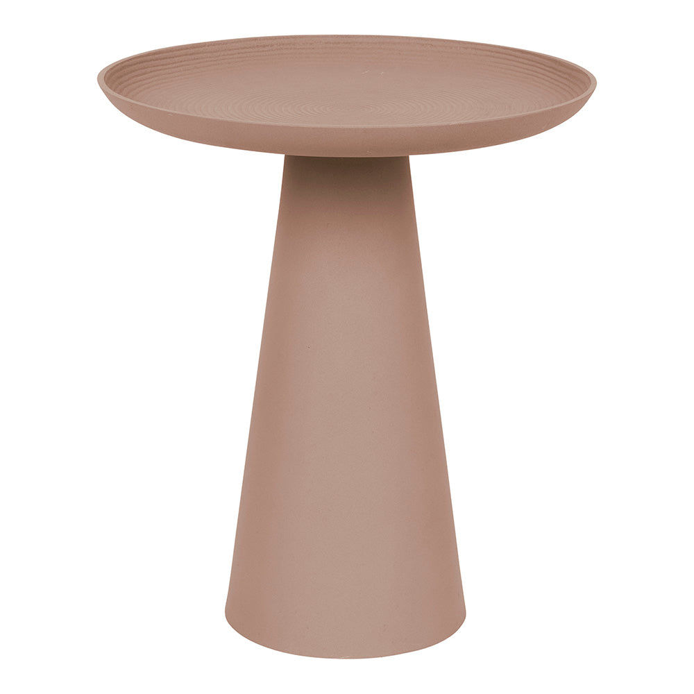 Blokker basic Tira Bijzettafel - Roze - Ø 39,5 cm