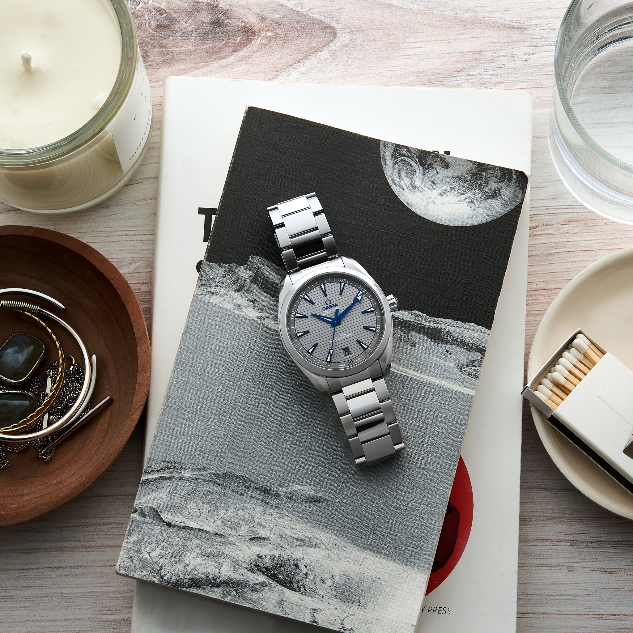Seamaster Aqua Terra 150M Co-Axial Master Chronometer 41mm Grey Dial On Bracelet(1:1 replica) - Top club