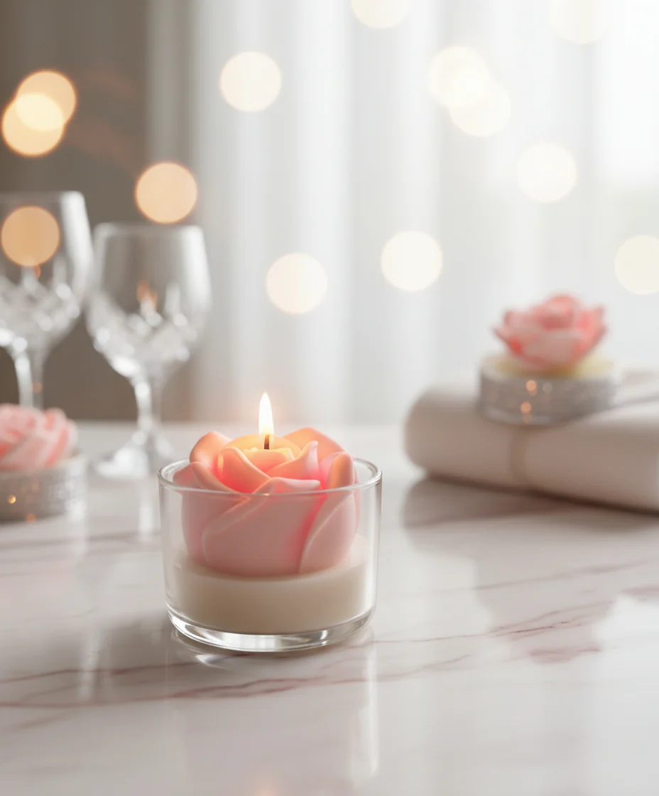 Rose Candle Collection| Elegance in Bloom