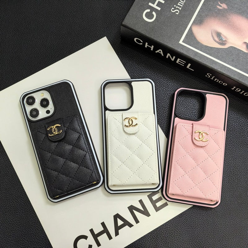 C.C Crossbody Leather iPhone Case - Wholesale & Influencer